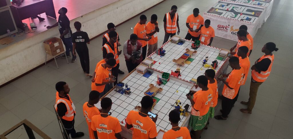 Image of Ghana Robitics Competition Table